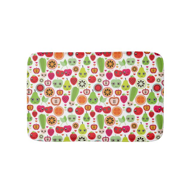 Tapis De Bain le fruit badine la pomme d'illustration (Devant)