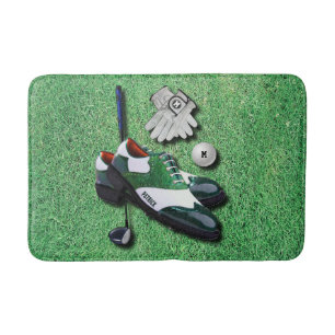 Tapis De Bain Le golf chausse le conducteur de club de gants de