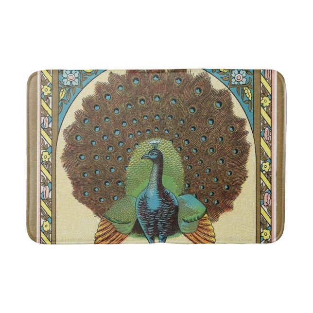 Tapis De Bain Le Grand Paon (Devant)