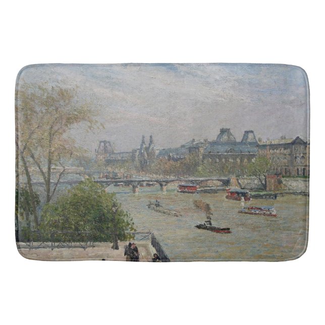 Tapis De Bain Le Louvre, Camille de printemps Pissarro (Devant)