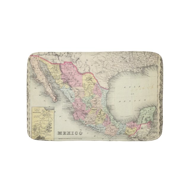 Tapis De Bain Le Mexique 3 (Devant)