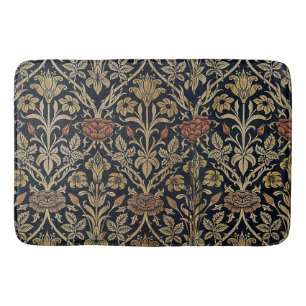 Tapis De Bain Le nouveau d'art, motif d'époque de belle, cru,