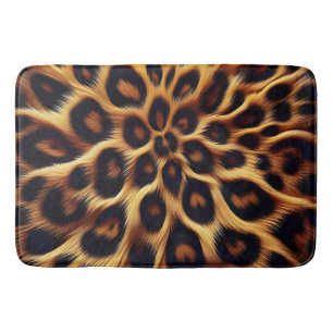 Tapis De Bain Le paradis léopard : Textures douces, Imprimantes 