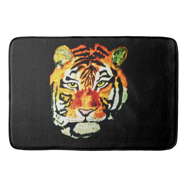 TAPIS DE BAIN LE PLAN DE BAIN INDIEN TIGER (Devant)