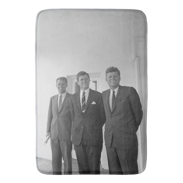 Tapis De Bain Le président américain John Kennedy et ses frères, (devant Vertical)