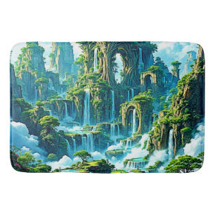 Tapis De Bain Le rêve de l'arbre de cascade