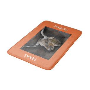Tapis De Bain Le Texas Longhorn