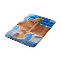 Le torse nu de l'homme musclé de SlipperyJoe's abs