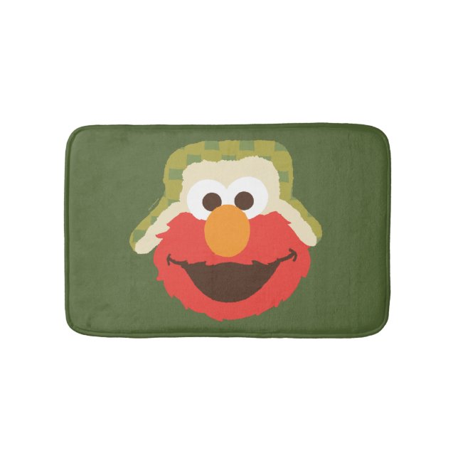 Tapis De Bain Le visage d'Elmo Woodland (Devant)