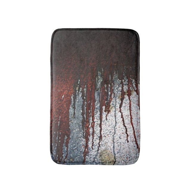 Tapis De Bain Lecteurs de rouille sanglants tombés (Devant (Vertical))