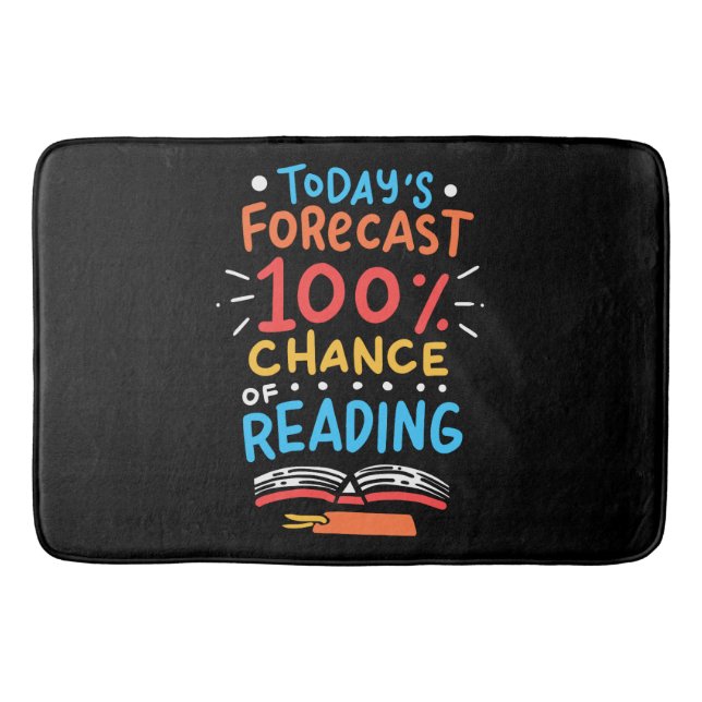 Tapis De Bain Lecture - 100% de chances de lecture (Devant)