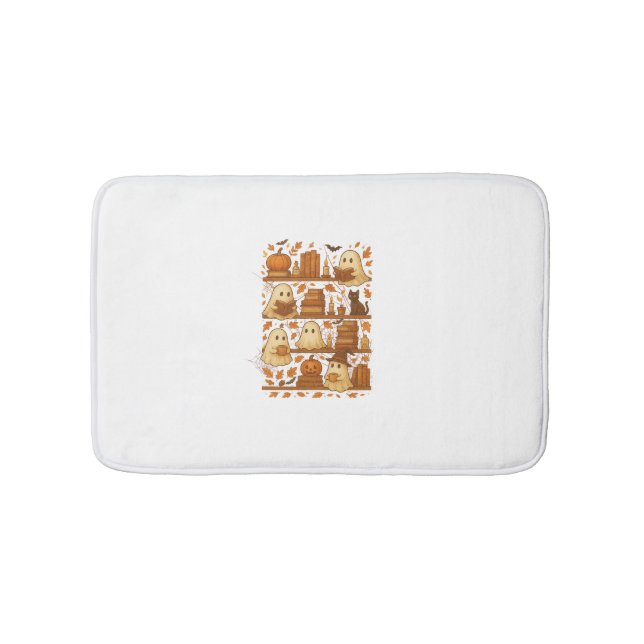 Tapis De Bain Lecture de Halloween Ghost Lover (Devant)