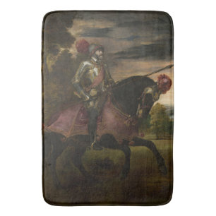 Tapis De Bain L'empereur Charles V à cheval (par Titien)