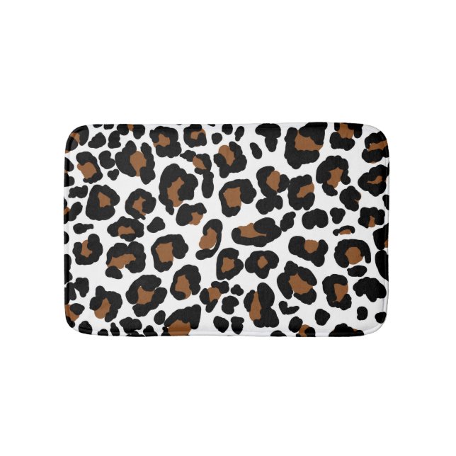 Tapis De Bain Leopard Big Cat Fur Motif Imprimer (Devant)