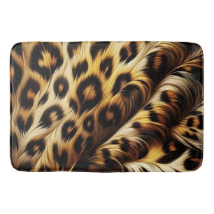 Tapis De Bain Leopard Chic : Un Duvet élégant pour chaque chambr