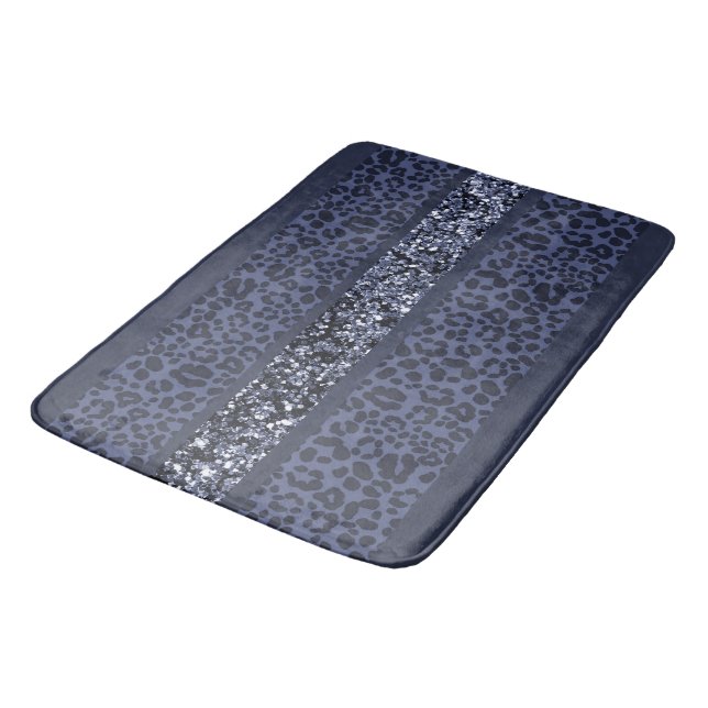 Tapis De Bain Leopard Glitter Stripes Glam 5 (Angle)