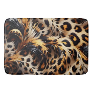 Tapis De Bain Leopard Grace : Ajouter un charme sauvage au couch