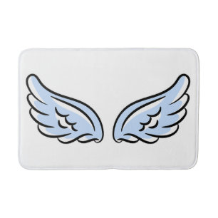 Tapis De Bain Les ailes du petit ange mignon