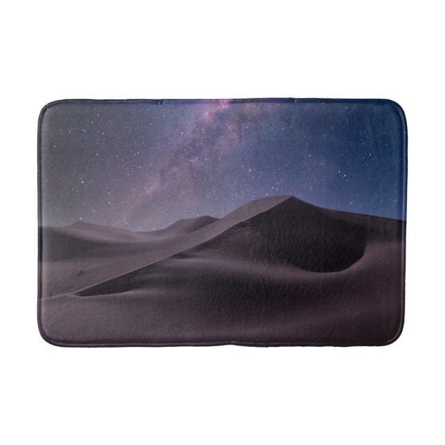 Tapis De Bain Les déserts | Lait Way Starry Sky Sand Dune Dubai (Devant)