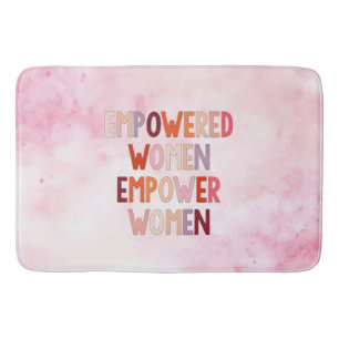 Tapis De Bain Les femmes autonomes épanouissent les femmes