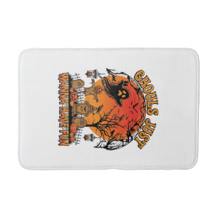Tapis De Bain Les goules veulent juste s'amuser Halloween Spooky