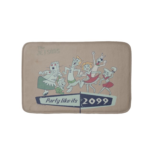 Tapis De Bain Les Jetsons | Party Like It's 2099 (Devant)