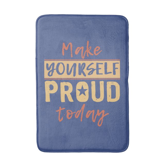 Tapis De Bain Les nattes de bain "Make Yourself Froud" (Devant (Vertical))