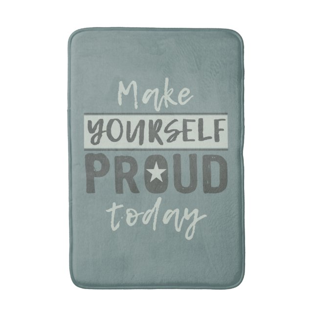 Tapis De Bain Les nattes de bain "Make Yourself Froud" (Devant (Vertical))