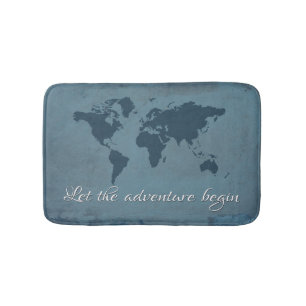 Tapis De Bain Let the adventure begin