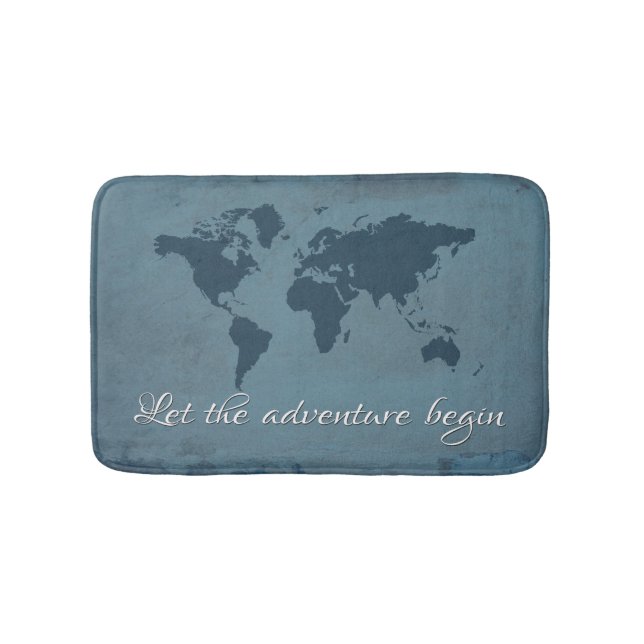 Tapis De Bain Let the adventure begin (Devant)