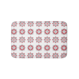 Tapis De Bain Letton motif géométrique du soleil du matin VII