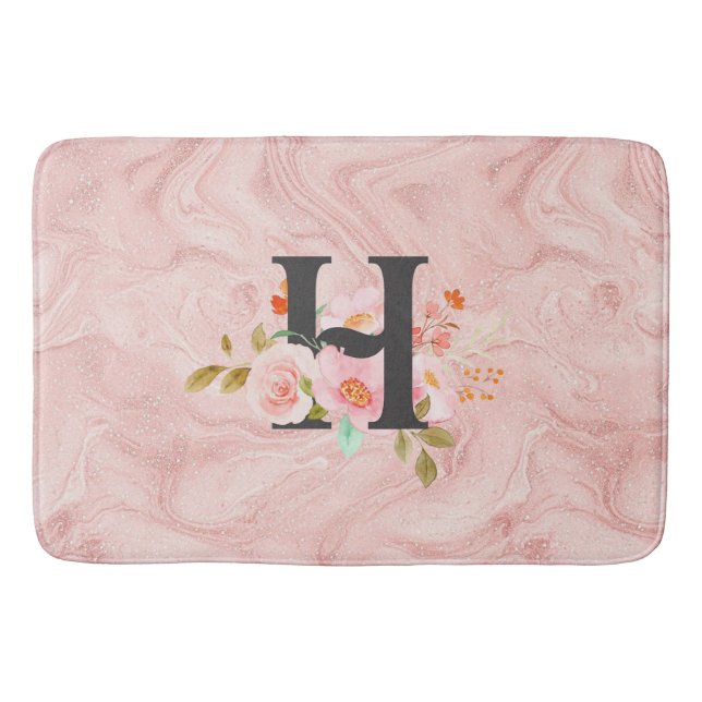 Tapis De Bain Lettre H (Devant)