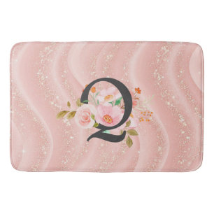 Tapis De Bain Lettre Q