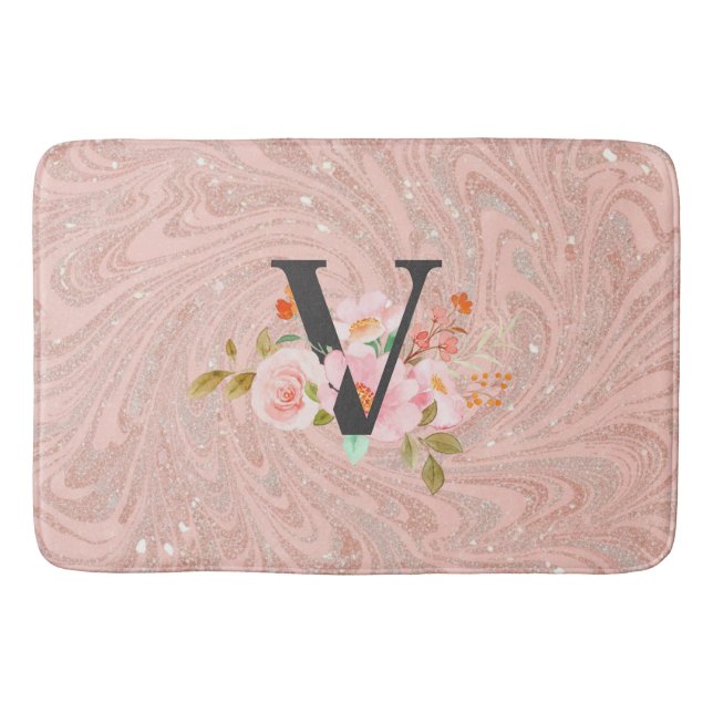 Tapis De Bain Lettre V (Devant)
