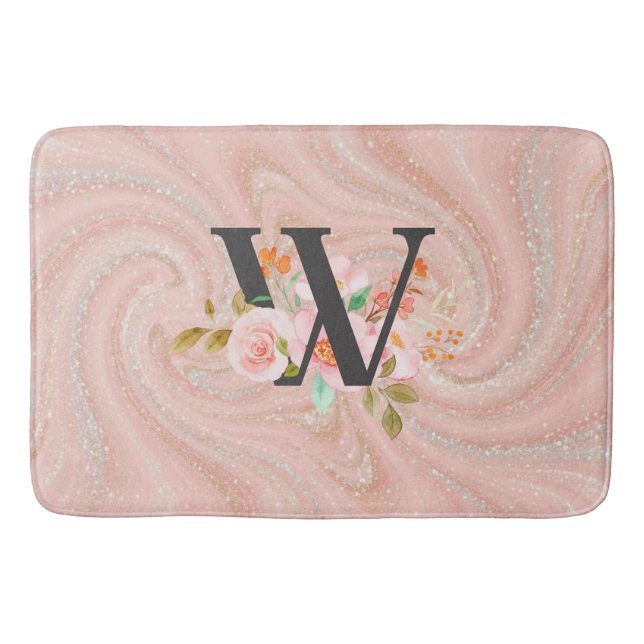 Tapis De Bain Lettre W (Devant)
