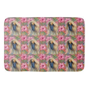 Tapis De Bain Lévrier afghan