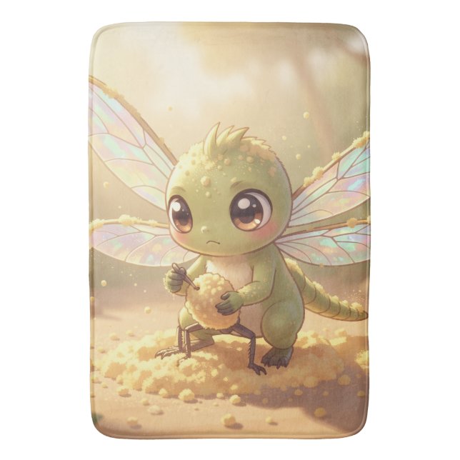 Tapis De Bain Libellule – Nectar stellaire de la nuit silencieus (devant Vertical)