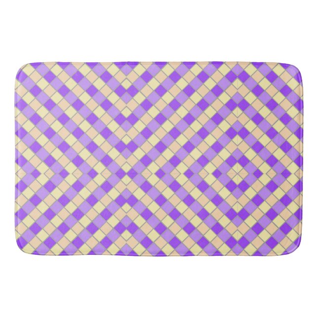 Tapis De Bain Lilac et Peach (Devant)