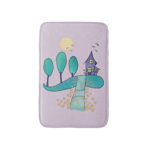 Tapis De Bain Lilas maison