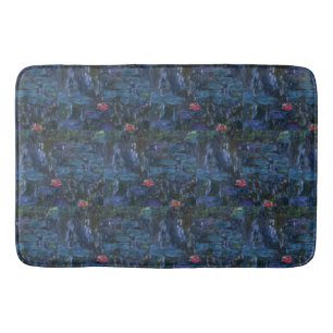 Tapis De Bain Liliers d'eau de Monet et réflexions d'un saule