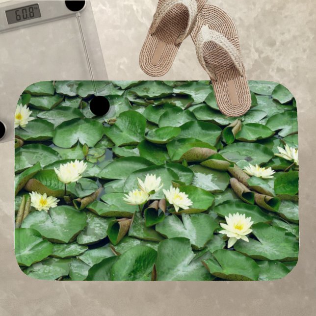 Tapis De Bain Lillies d'eau (Créateur téléchargé)