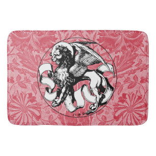Tapis De Bain Lion ailé Saint-Marc du XVe siècle
