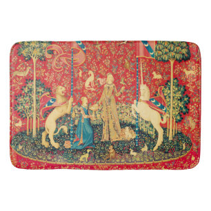 Tapis De Bain Lion D'ENFANCE ET D'UNICORN, Fleurs D'Imaginaires,