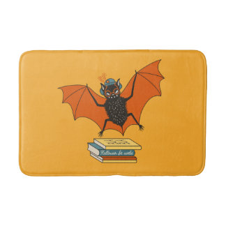 Tapis De Bain Lire Chauve-Souris | Bibliothécaire fantaisiste av