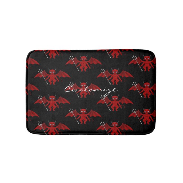Tapis De Bain Little Red Devil Thunder_Cove (Devant)