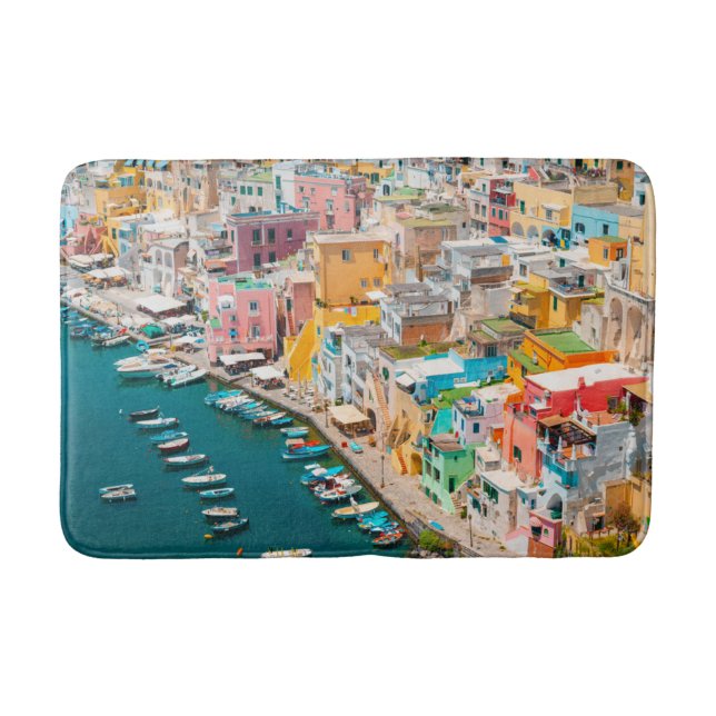 Tapis De Bain Littoral | Naples Italie (Devant)