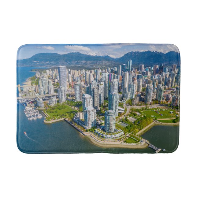 Tapis De Bain Littoral | Vancouver, Colombie-Britannique, Canada (Devant)