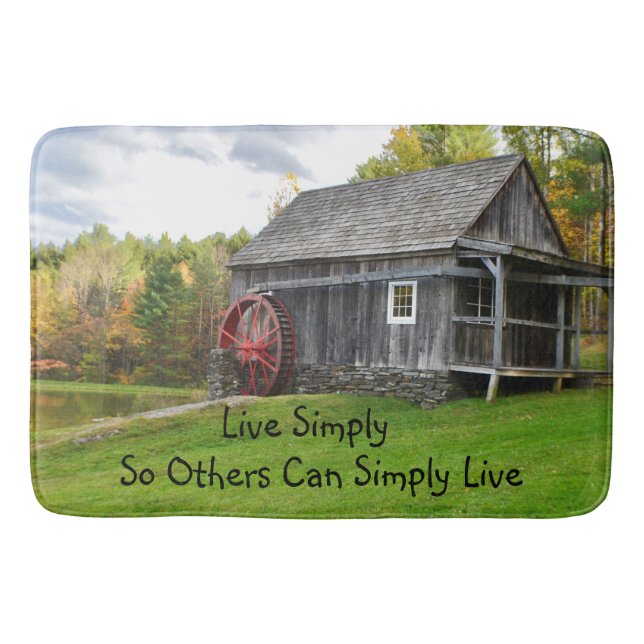 Tapis De Bain Live Simply Old Mill (Devant)