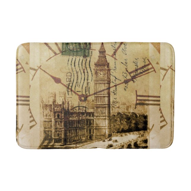 Tapis De Bain London Tower Pont clocktower big ben (Devant)