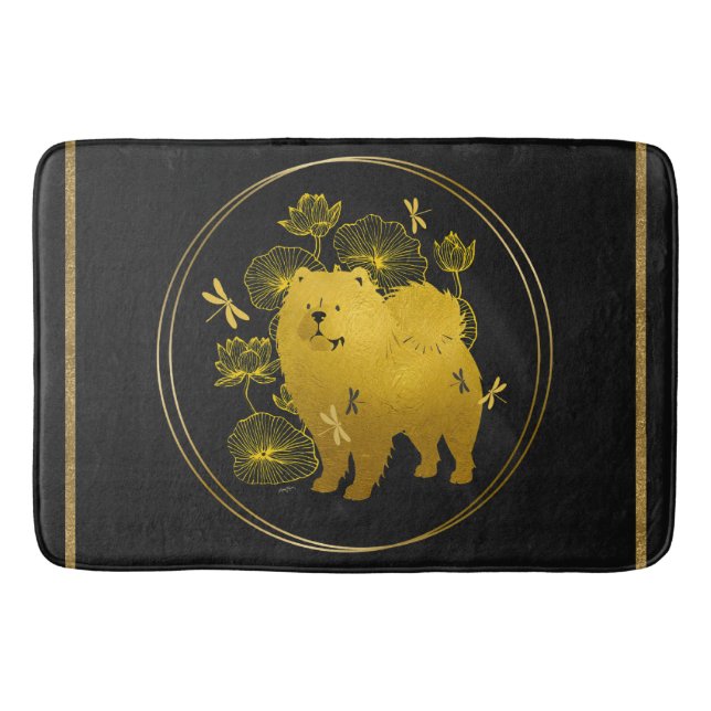 TAPIS DE BAIN LORSQUE LES DRAGONS VOLENT CHOQUER (Devant)